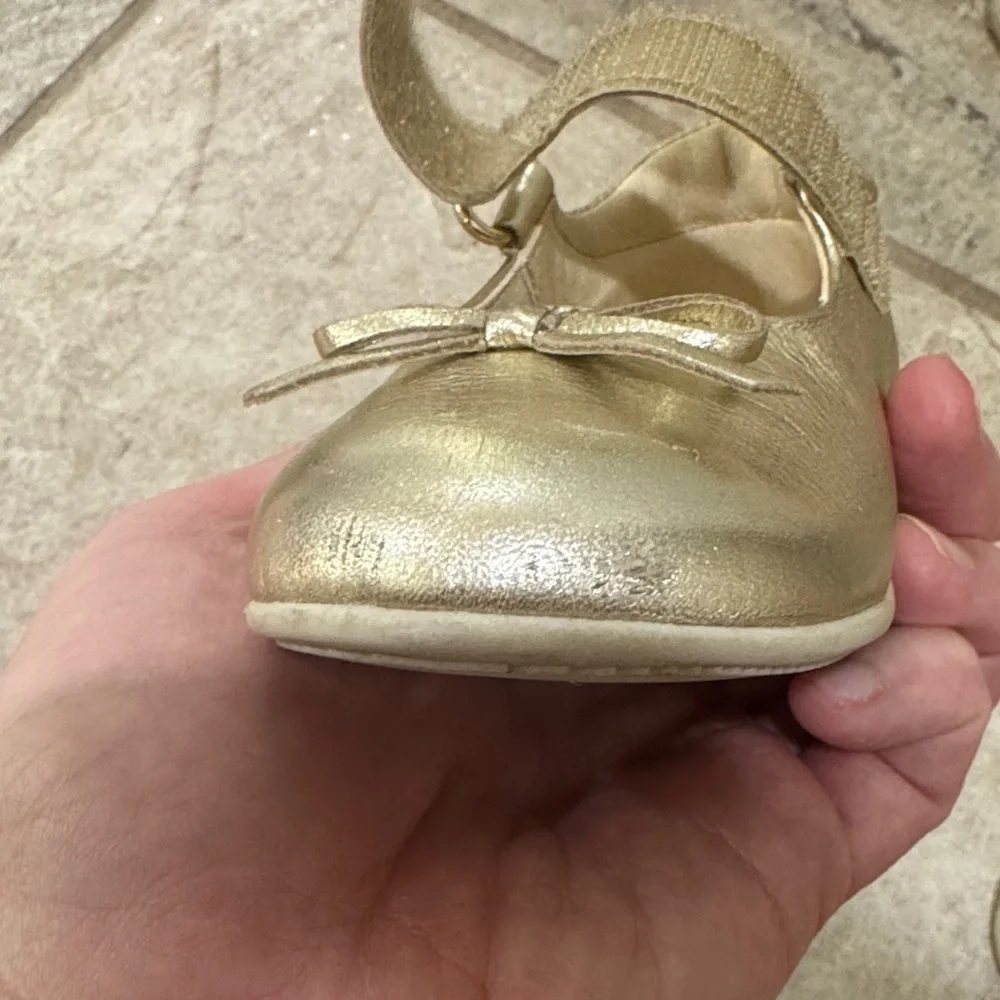 Naturino Gold Kids Mary Jane Shoes